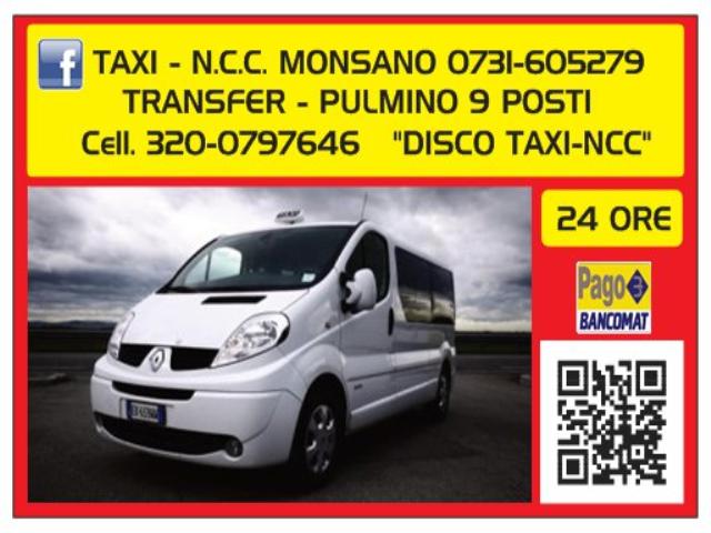 Noleggio Con Conducente mediante Renault Trafic 9 posti 