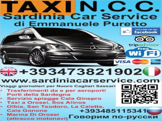 Sardinia Car Service Taxi - Ncc in Sardegna